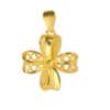 TOMEI Flower Pendant, Yellow Gold 916