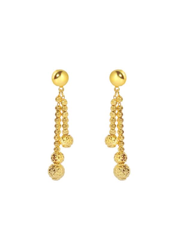 TOMEI Lusso Italia Earrings, Yellow Gold 916