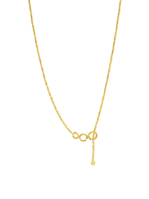 TOMEI Lusso Italia Necklace , Yellow Gold 916
