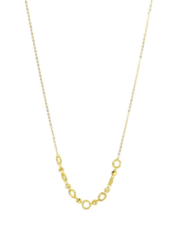 TOMEI Lusso Italia Necklace , Yellow Gold 916