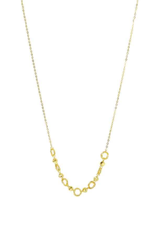TOMEI Lusso Italia Necklace , Yellow Gold 916