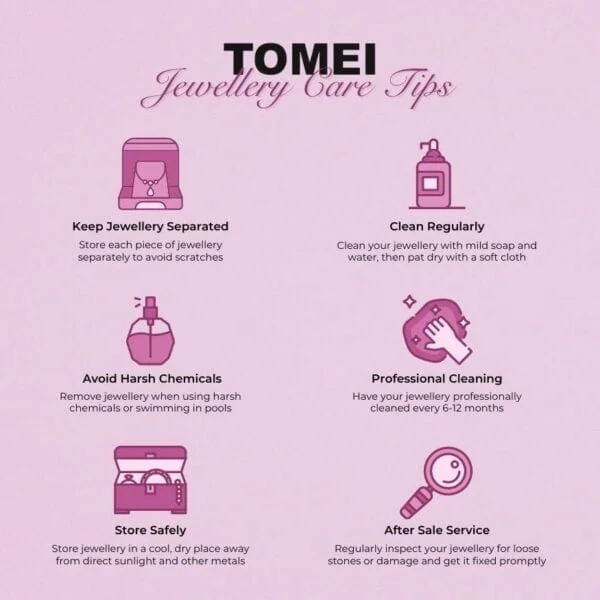TOMEI Anastasia Ring, Yellow Gold 916