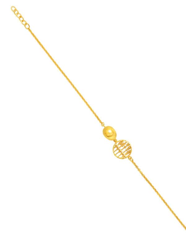 TOMEI Ingot Abacus Bracelet, Yellow Gold 916