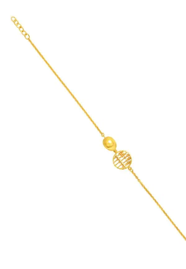 TOMEI Ingot Abacus Bracelet, Yellow Gold 916