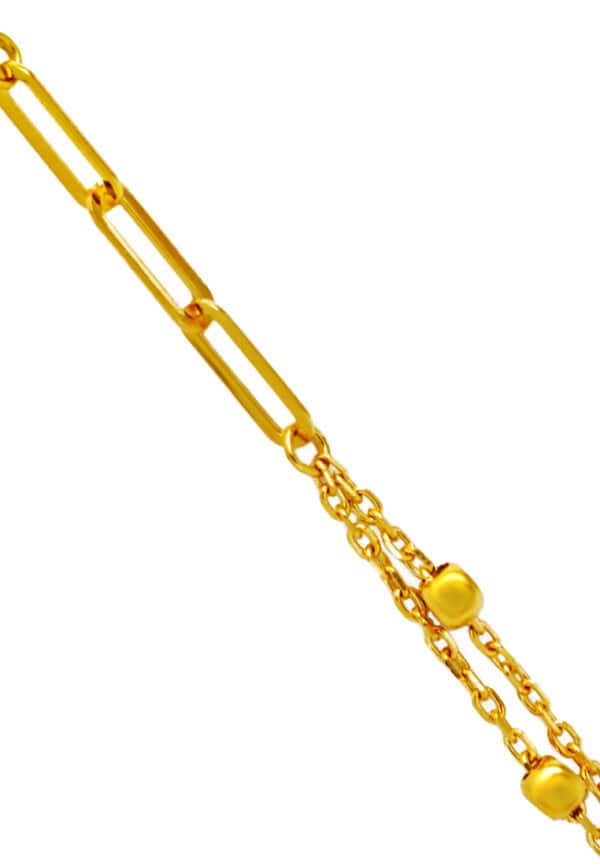 TOMEI Lusso Italia Bracelet, Yellow Gold 916
