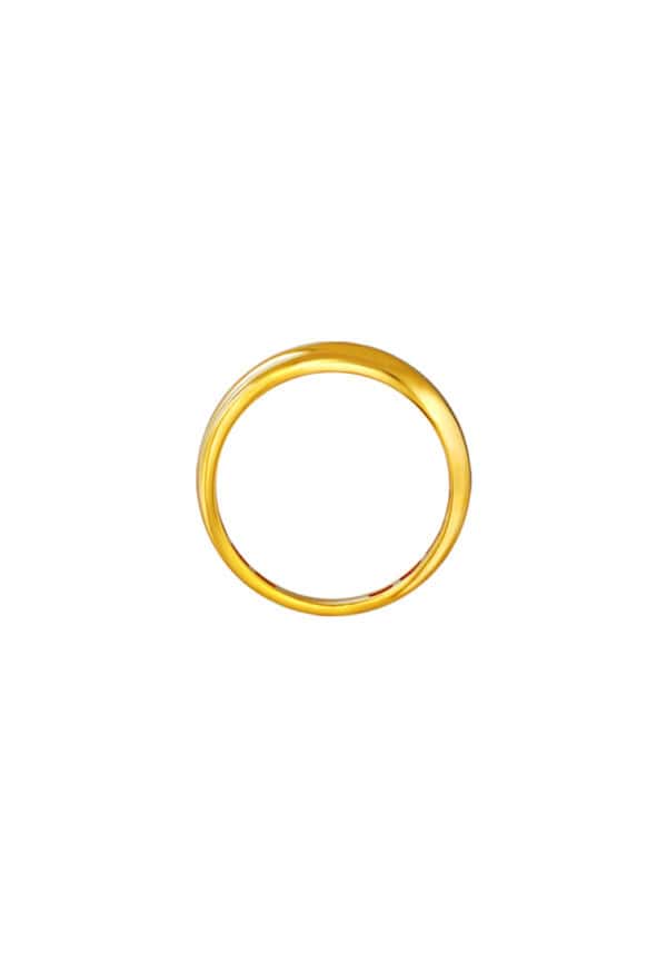 TOMEI Lusso Italia Ring, Yellow Gold 916