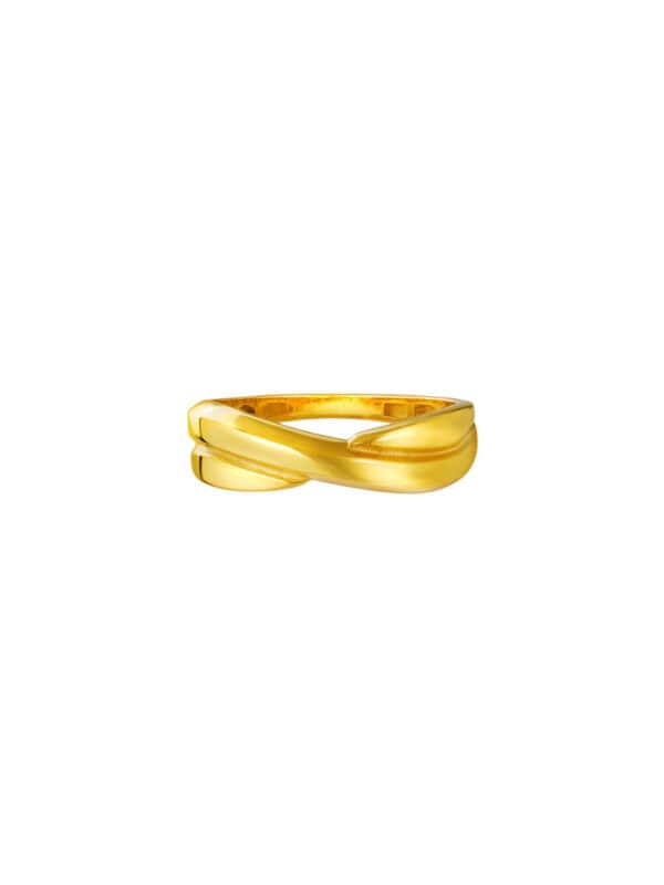 TOMEI Lusso Italia Ring, Yellow Gold 916