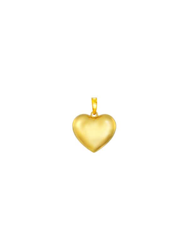 TOMEI Lusso Italia Heart Pendant, Yellow Gold 916
