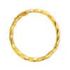 TOMEI Twist Bangle, Yellow Gold 916