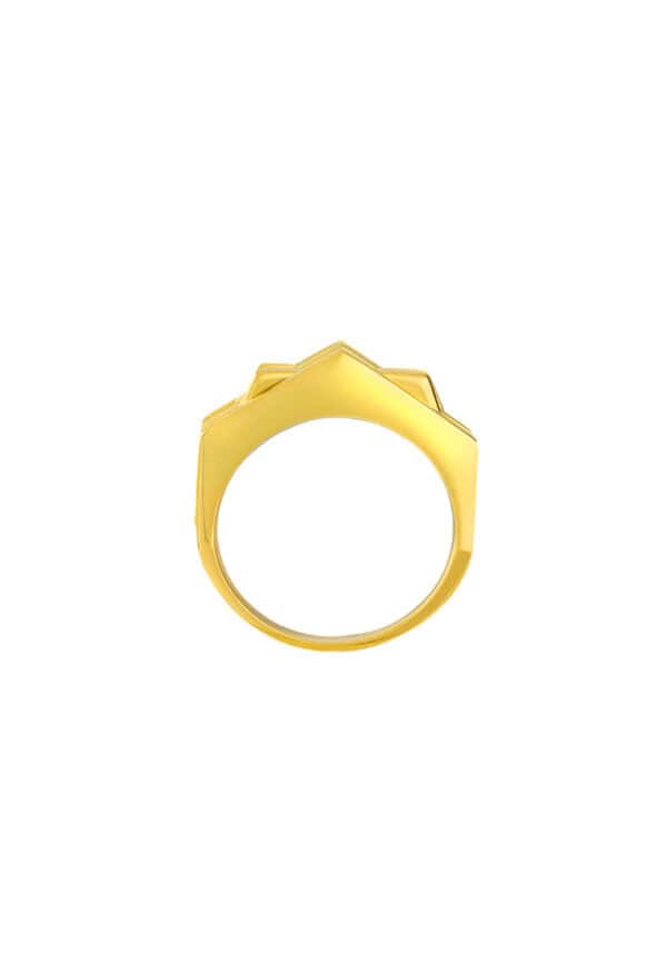 TOMEI Lusso Italia Ring, Yellow Gold 916