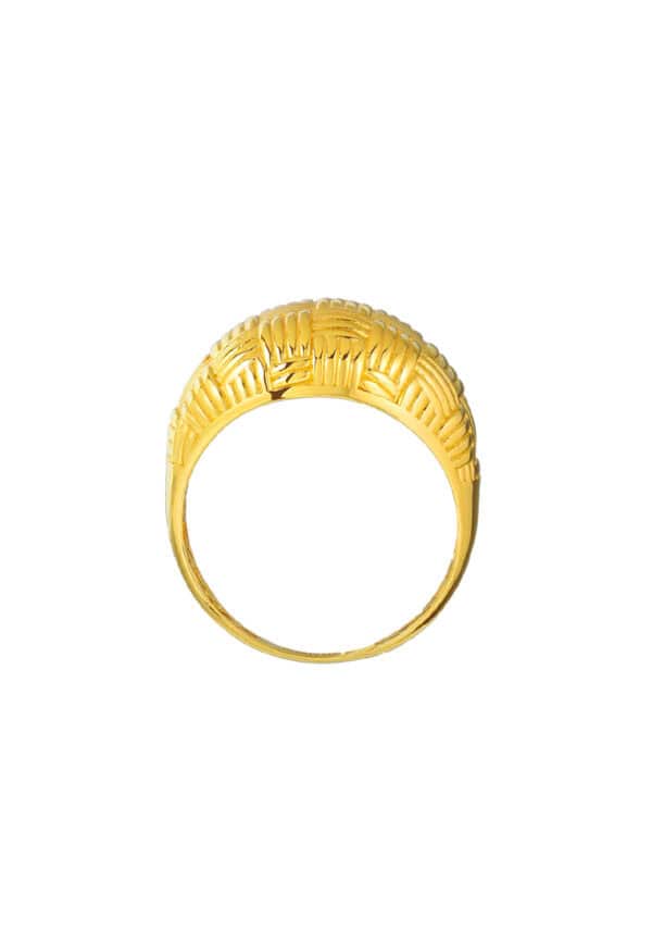 TOMEI Lusso Italia Ring, Yellow Gold 916