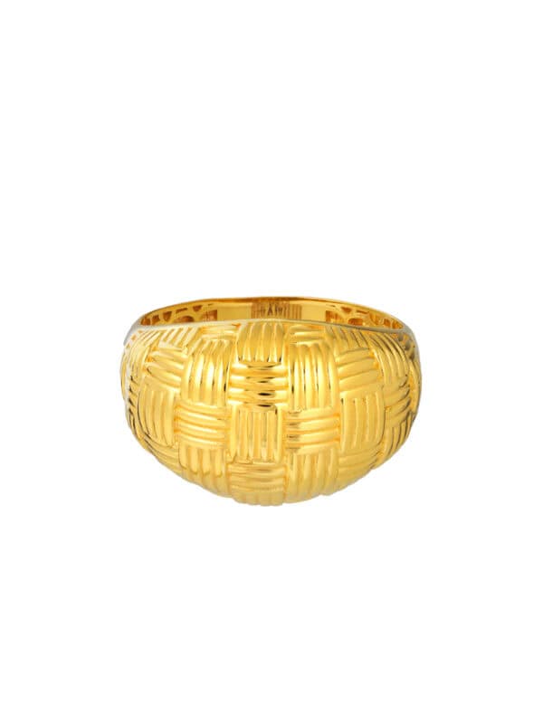 TOMEI Lusso Italia Ring, Yellow Gold 916
