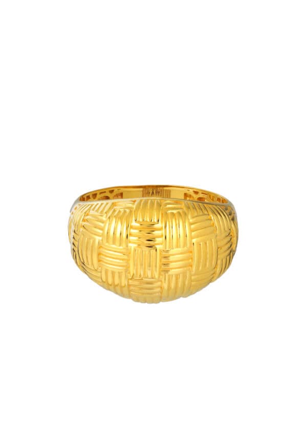 TOMEI Lusso Italia Ring, Yellow Gold 916