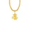 TOMEI Horse Pendant, Yellow Gold 916