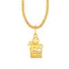 TOMEI Horse On Abacus Pendant, Yellow Gold 916