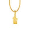 TOMEI Horse On Abacus Pendant, Yellow Gold 916