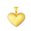 TOMEI Lusso Italia Heart Pendant, Yellow Gold 916