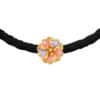 TOMEI Chomel Collection Flower Charm, Yellow Gold 916