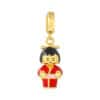 TOMEI Chomel Collection Lady Kimono Charm, Yellow Gold 916