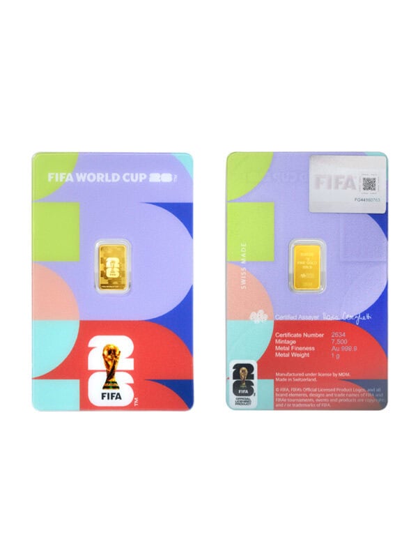 TOMEI x PAMP FIFA 2026 World Cup  I 1G I Fine Gold 9999