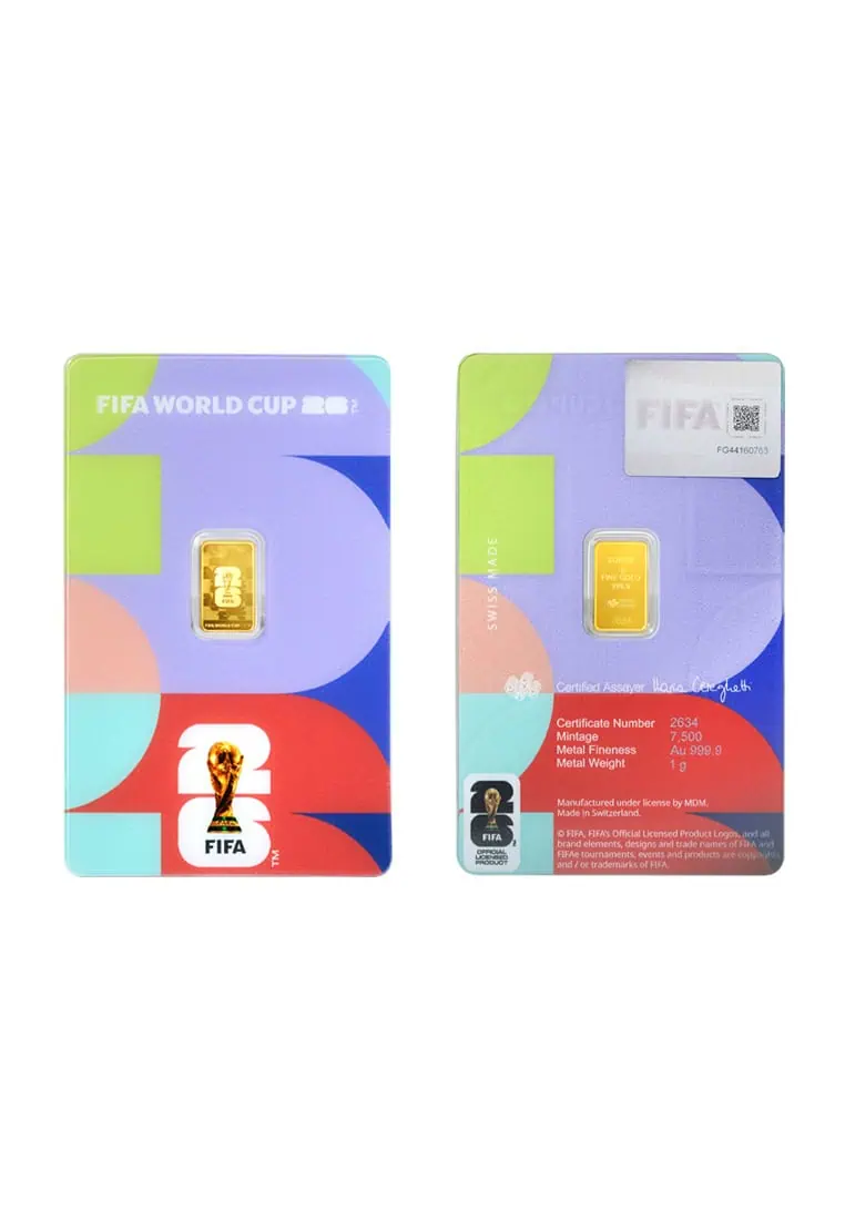 TOMEI x PAMP FIFA 2026 World Cup  I 1G I Fine Gold 9999