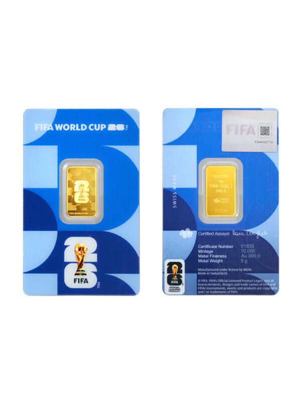TOMEI x PAMP FIFA 2026 World Cup  I 5GM I Fine Gold 9999