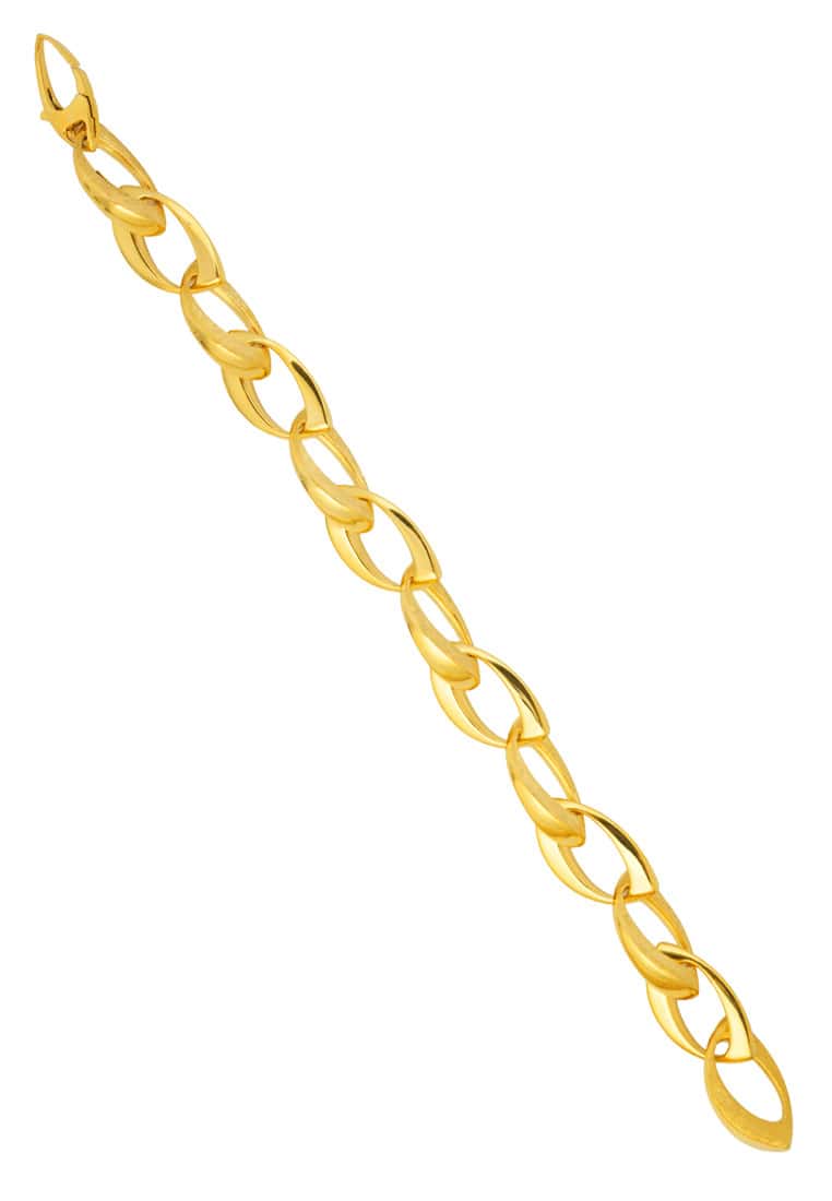 TOMEI Lusso Italia Bracelet, Yellow Gold 916
