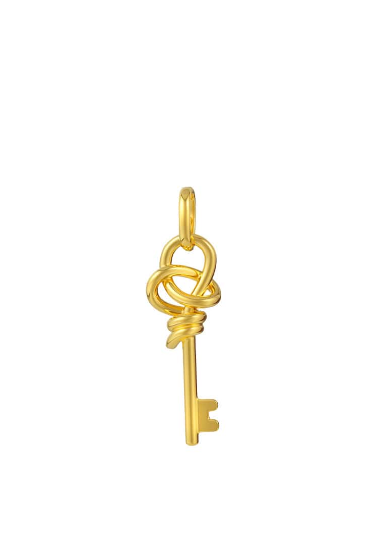 TOMEI Key Pendant, Yellow Gold 916