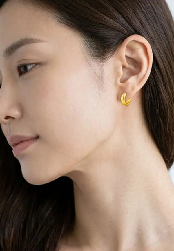 TOMEI Lusso Italia Earrings, Yellow Gold 916