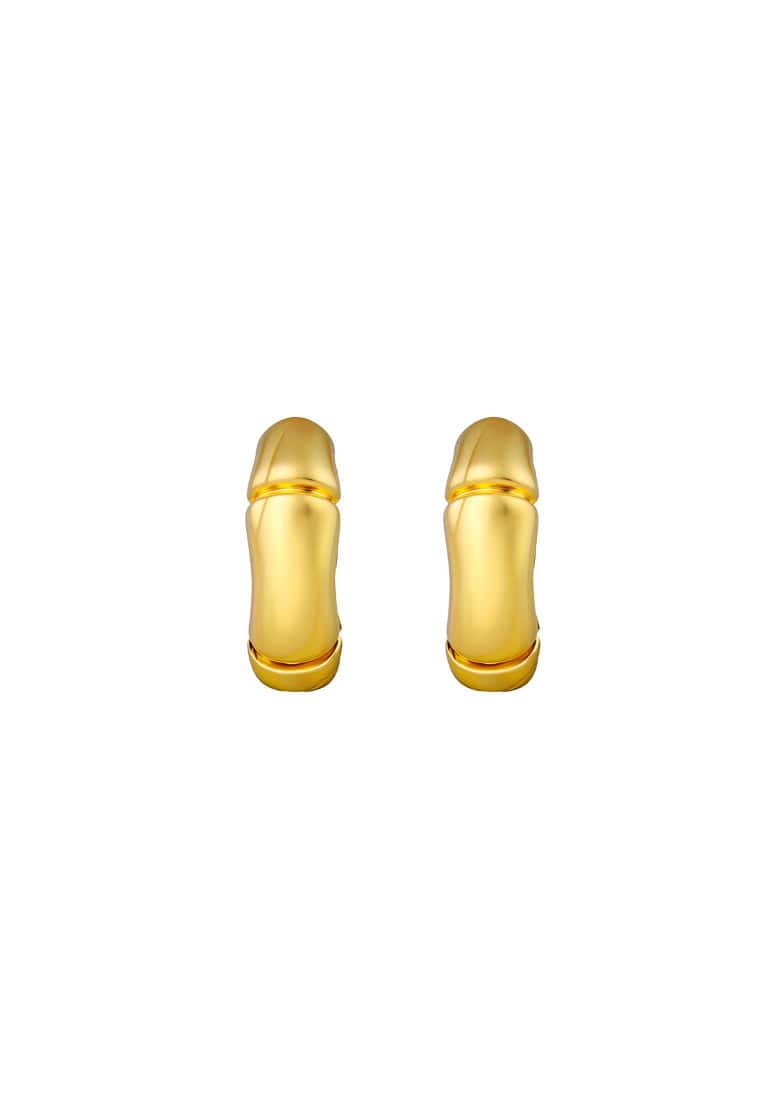 TOMEI Lusso Italia Earrings, Yellow Gold 916