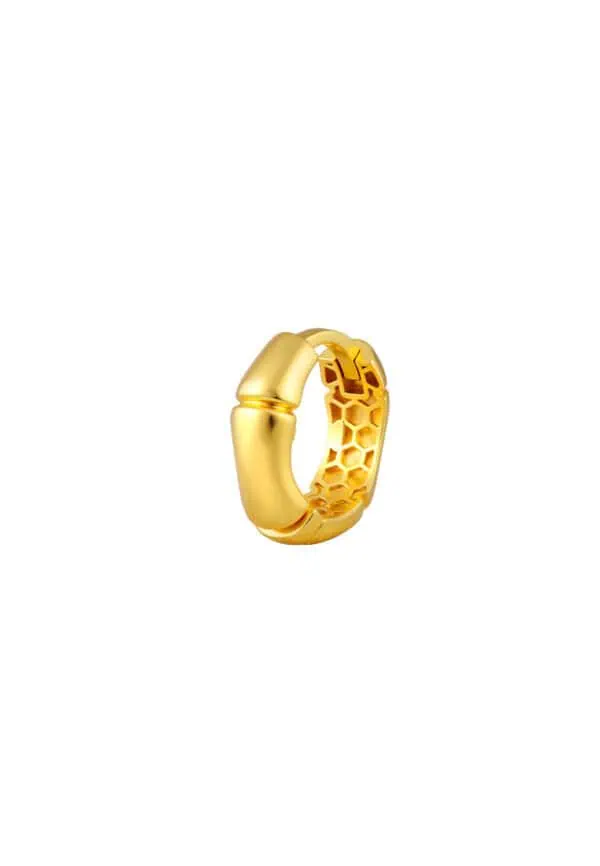 TOMEI Lusso Italia Earrings, Yellow Gold 916