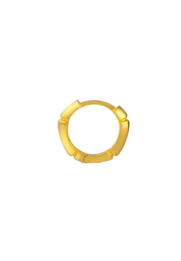 TOMEI Lusso Italia Earrings, Yellow Gold 916