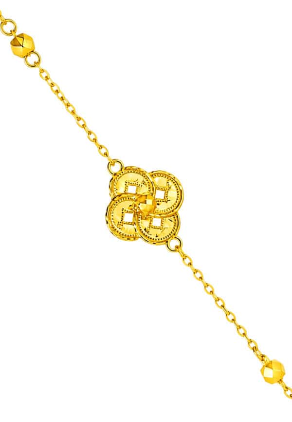 TOMEI x Xifu 【幸遇】Bracelet, Yellow Gold 999
