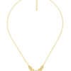TOMEI x Prima Gold Geometric Necklace, Yellow Gold 999