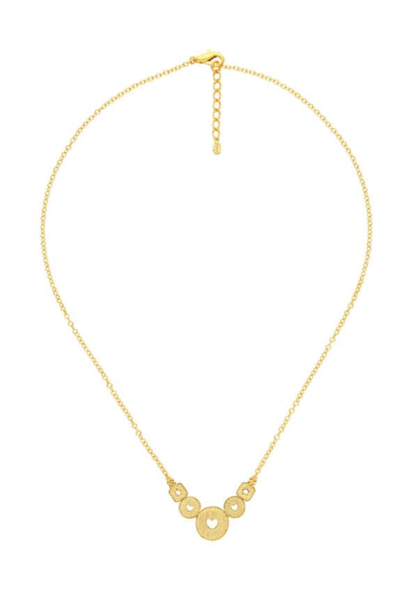 TOMEI x Prima Gold Geometric Necklace, Yellow Gold 999