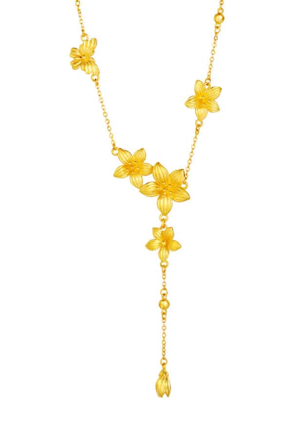TOMEI x Xifu 【相依】Necklace, Yellow Gold 999