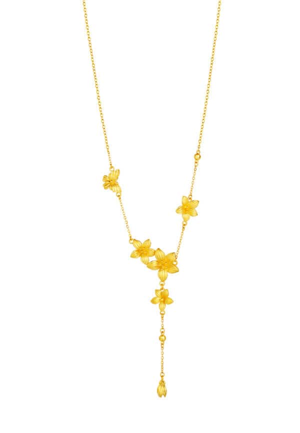 TOMEI x Xifu 【相依】Necklace, Yellow Gold 999