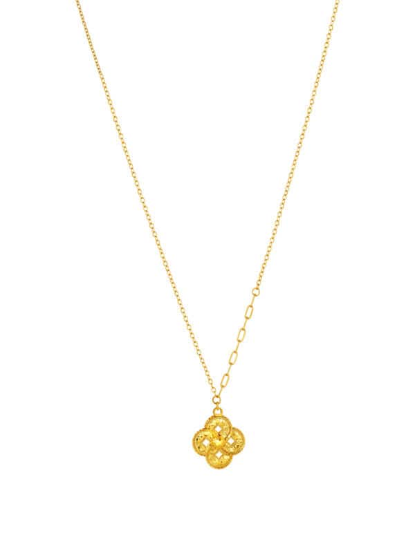 TOMEI x Xifu 【幸遇】Necklace, Yellow Gold 999