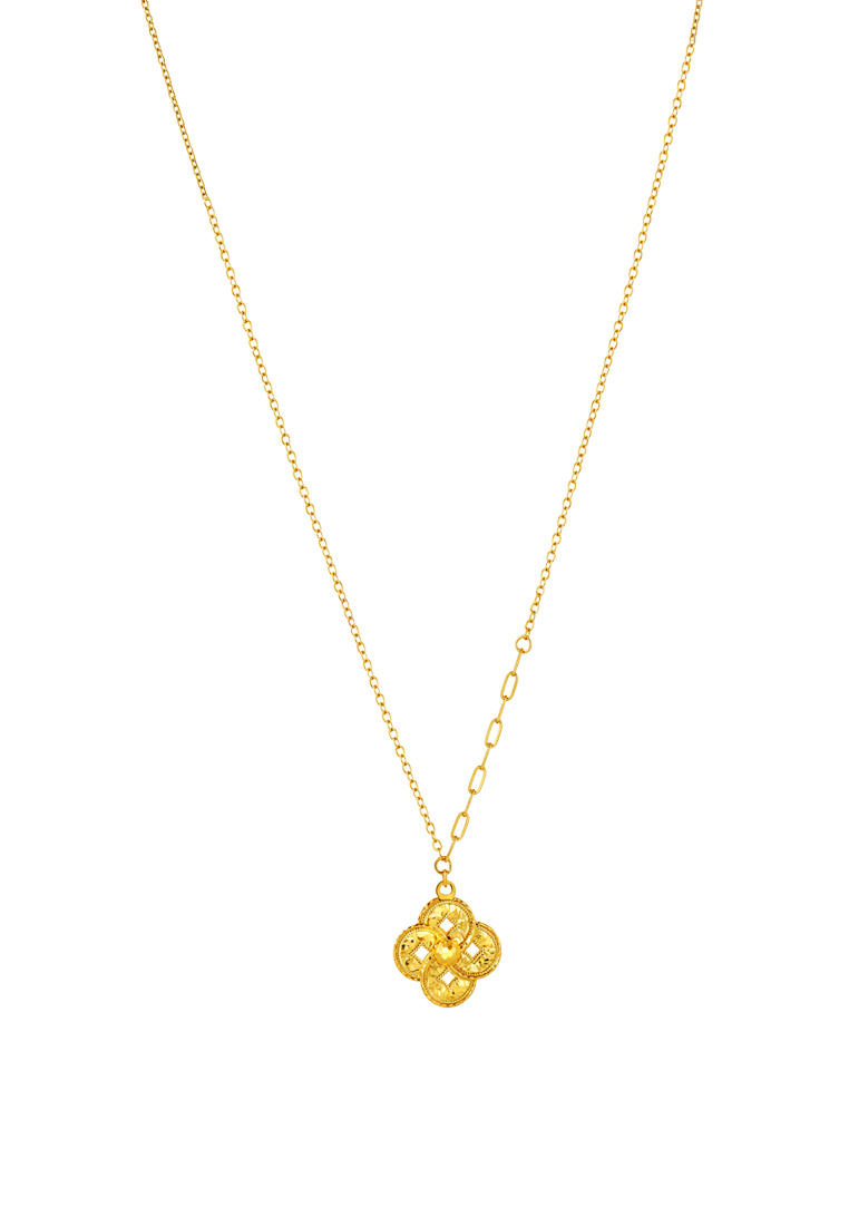 TOMEI x Xifu 【幸遇】Necklace, Yellow Gold 999