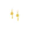 TOMEI x Xifu  【玉兰花开】Earrings, Yellow Gold 999