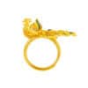 TOMEI x Xifu  【凤栖牡丹 II】Ring, Yellow Gold 999
