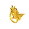 TOMEI x Xifu  【凤栖牡丹 II】Ring, Yellow Gold 999