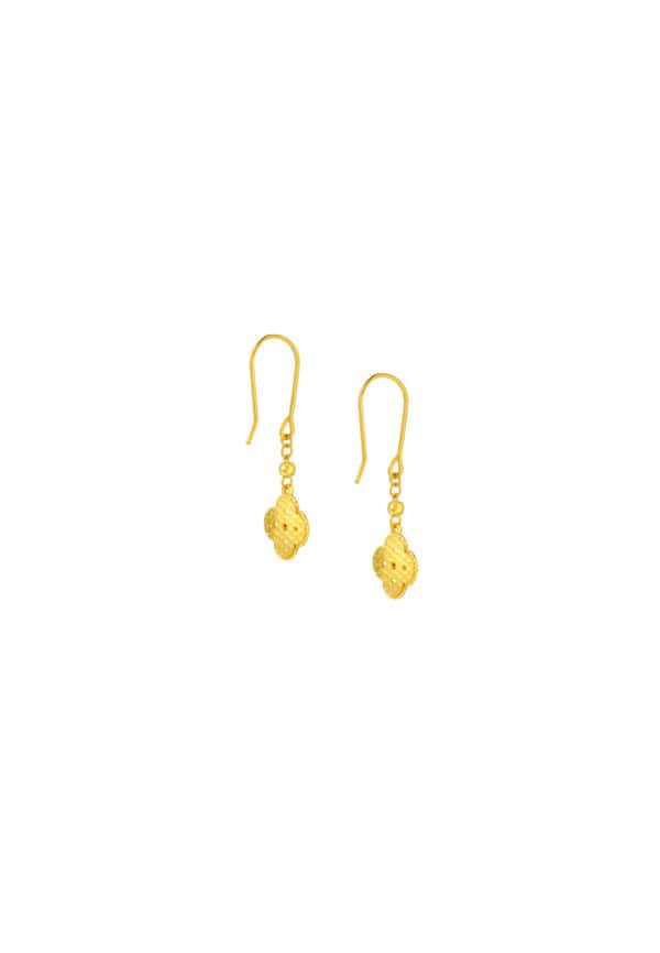 TOMEI x Xifu 【幸遇】Earrings, Yellow Gold 999