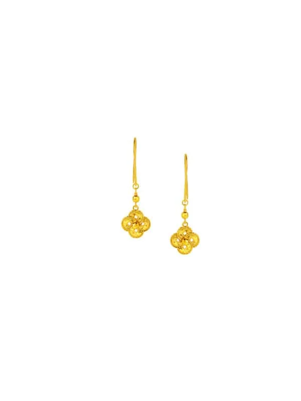 TOMEI x Xifu 【幸遇】Earrings, Yellow Gold 999