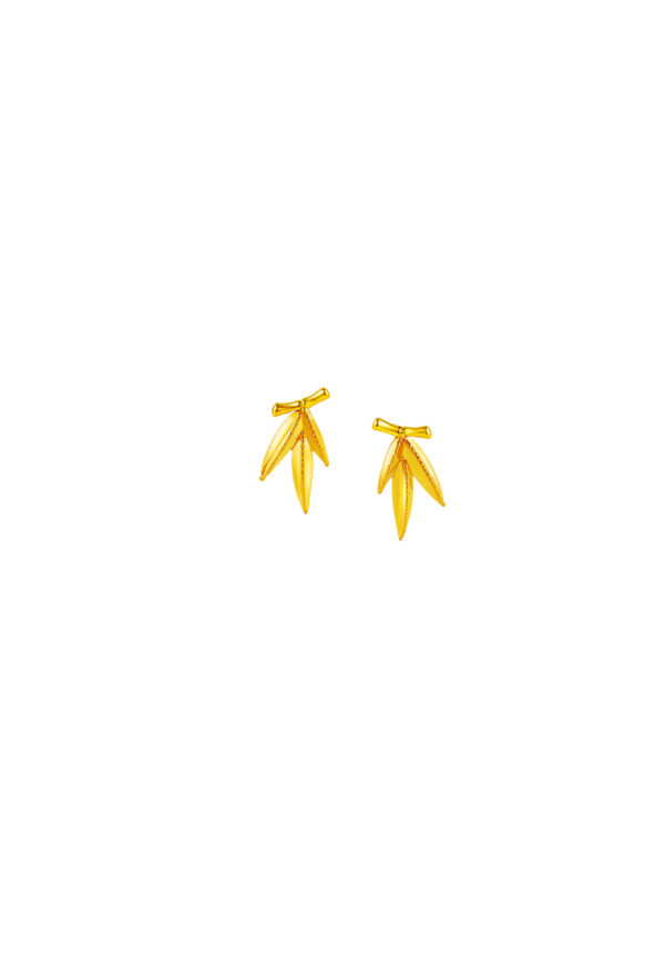 TOMEI x Xifu 【5G极光】Earrings, Yellow Gold 999