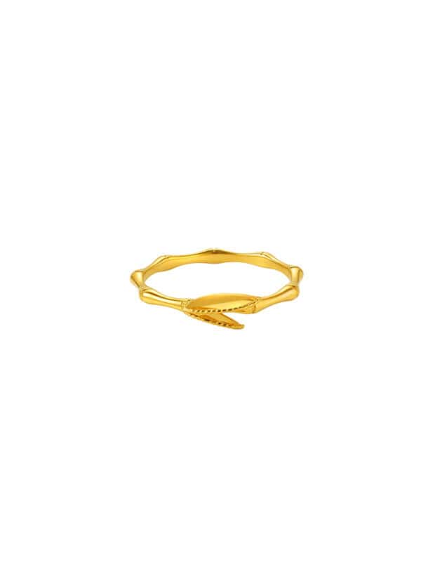 TOMEI x Xifu 【5G极光】Ring, Yellow Gold 999