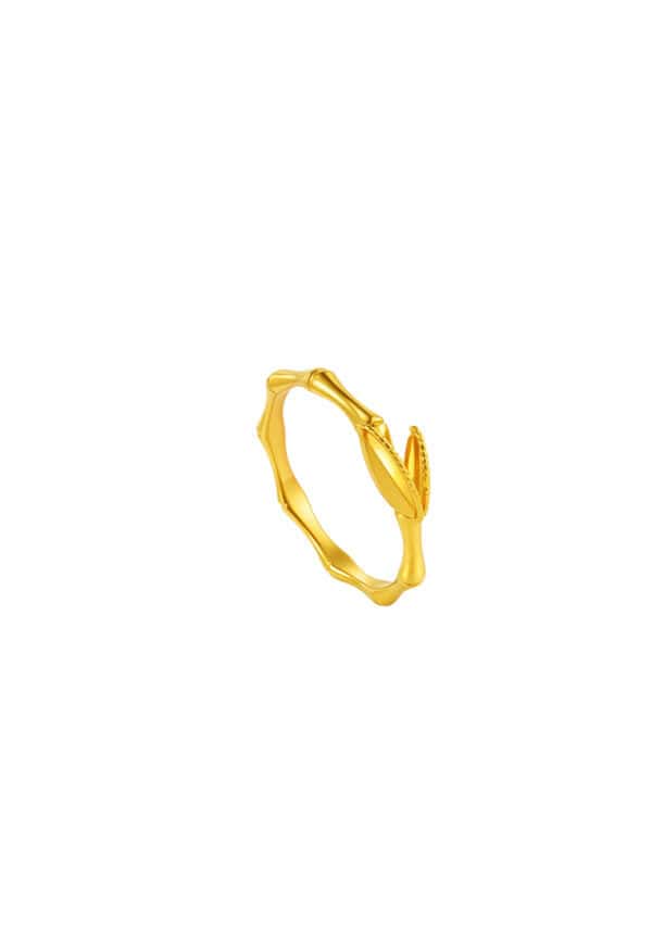 TOMEI x Xifu 【5G极光】Ring, Yellow Gold 999