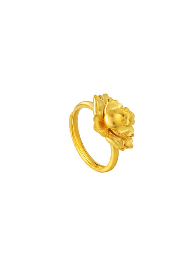 TOMEI x Xifu 【鸾凤缔缘】Ring, Yellow Gold 999