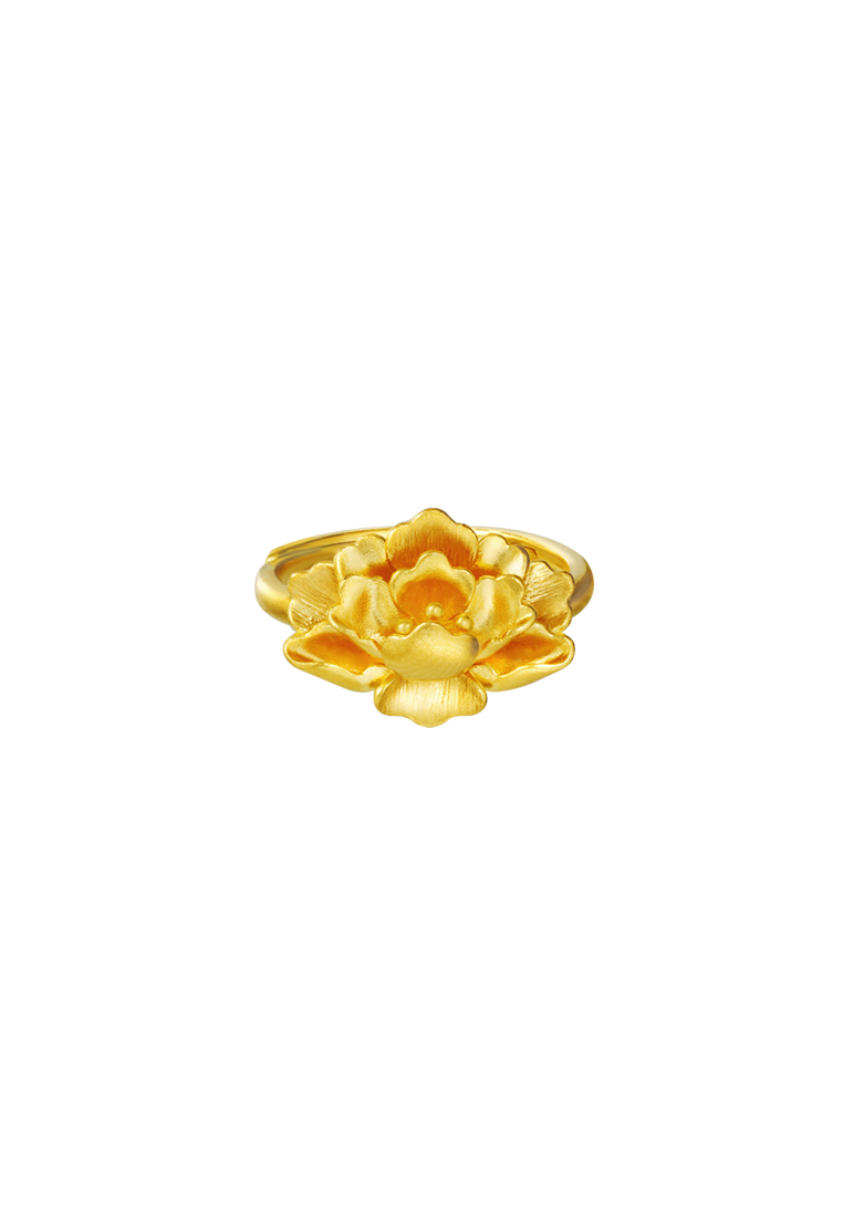 TOMEI x Xifu 【鸾凤缔缘】Ring, Yellow Gold 999