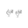 TOMEI Diamond Earrings, White Gold 375